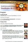 Summary of the Nordic Charismatic Conference in Stockholm Oct 28-31 2010
