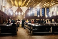 Prayer and worship in the Catholic Cathedral with charismatic groups and communities in the Stockholm region.